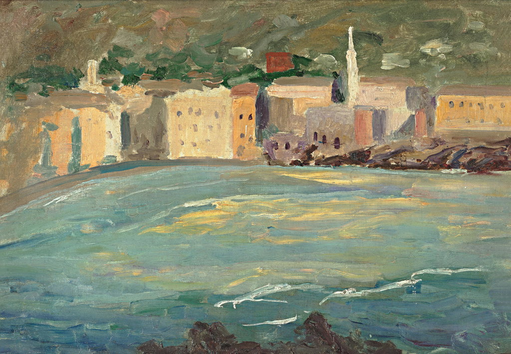 Recco, Italy by Winston Churchill sold for $543,400.
Image courtesy of Christie's