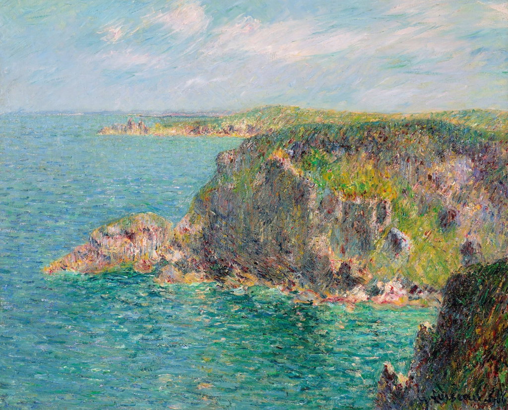 Rocher la Teignouse, Cap Fréhel (1906). Sold for $650,000 in 2021. Image courtesy of Christie's