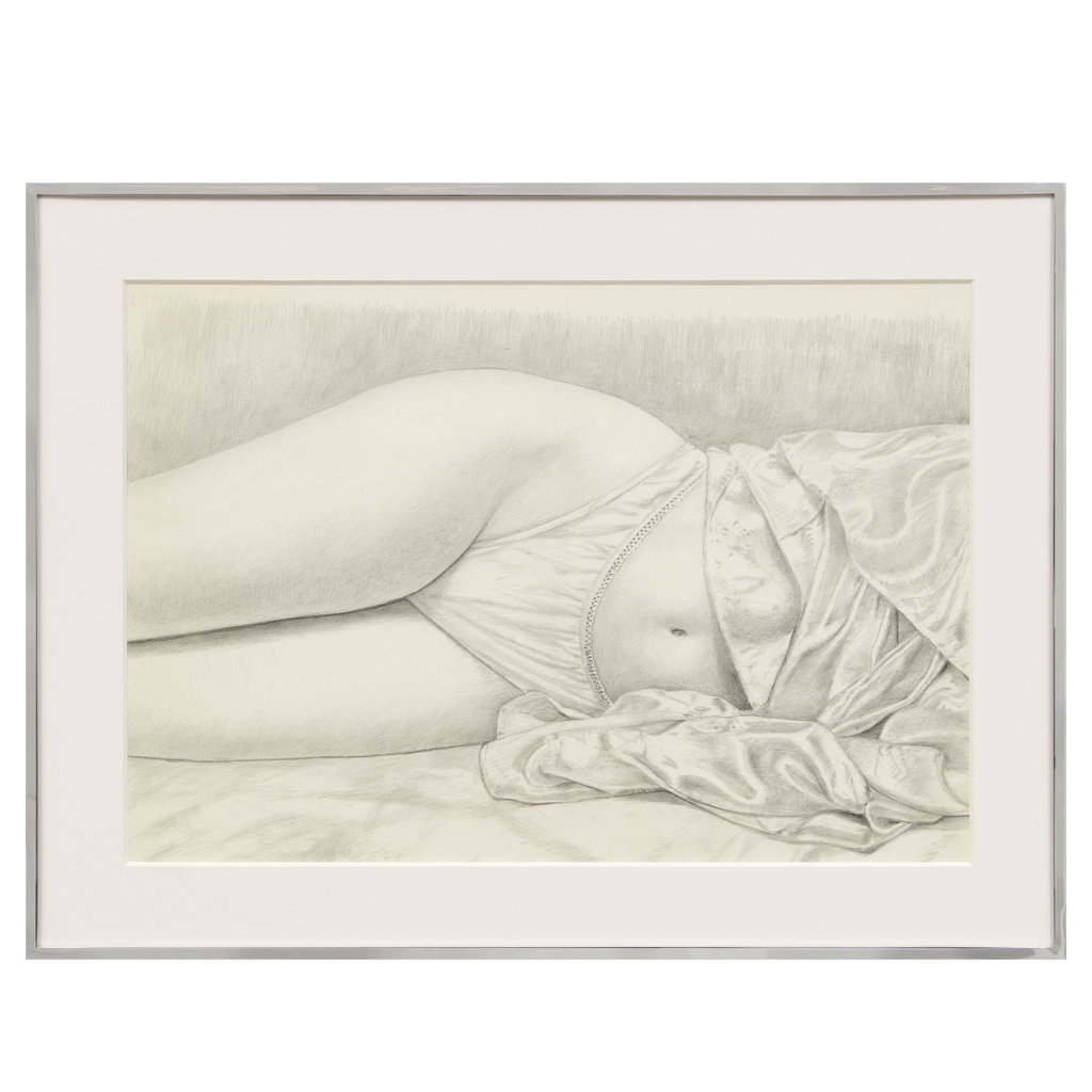 Untitled by John Kacere sold for $68,400 (1586% above estimate). Image courtesy of Bonhams