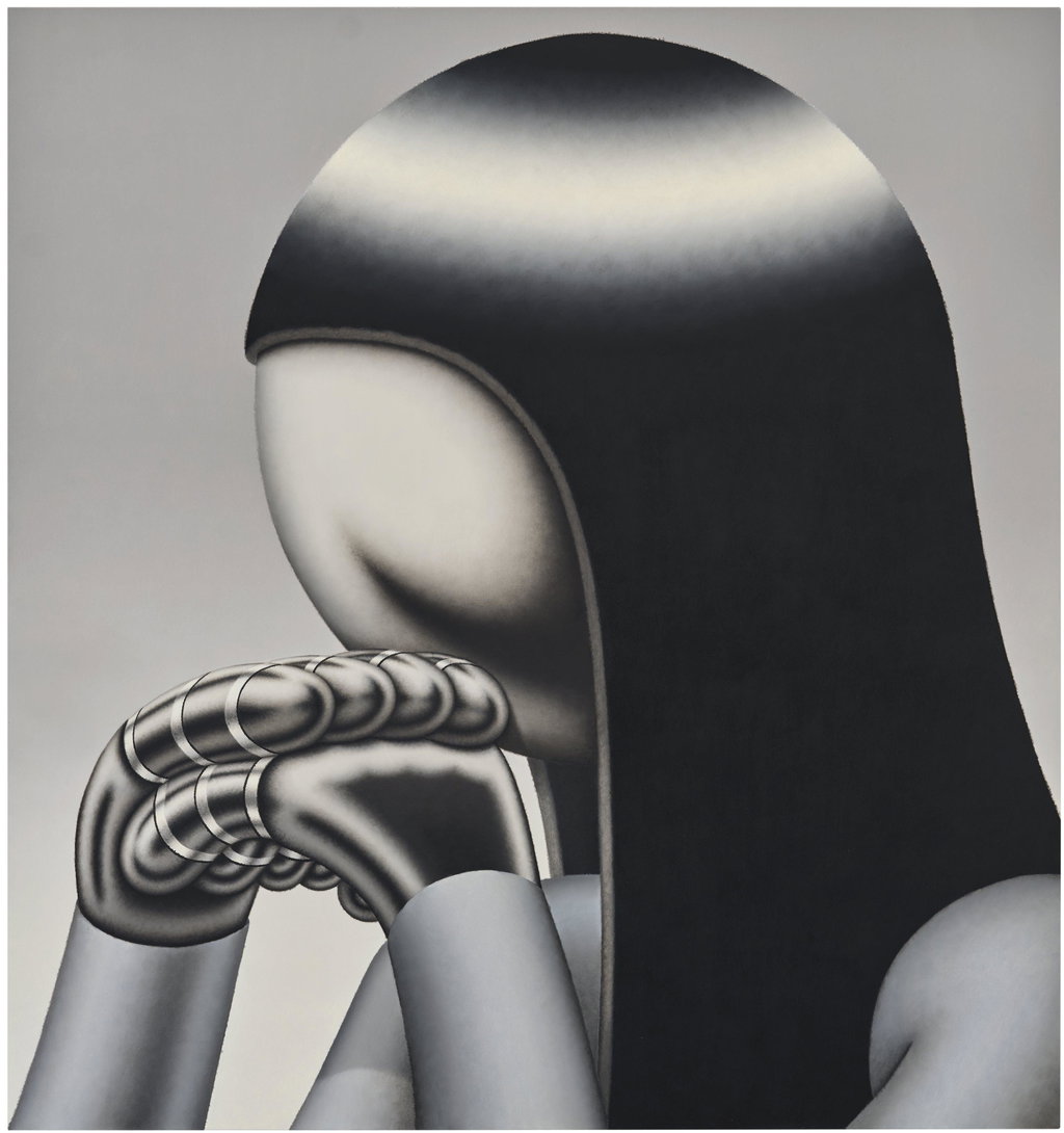 Untitled by Nigel Howlett sold for $12,300 (866% above estimate). Image courtesy of Phillips
