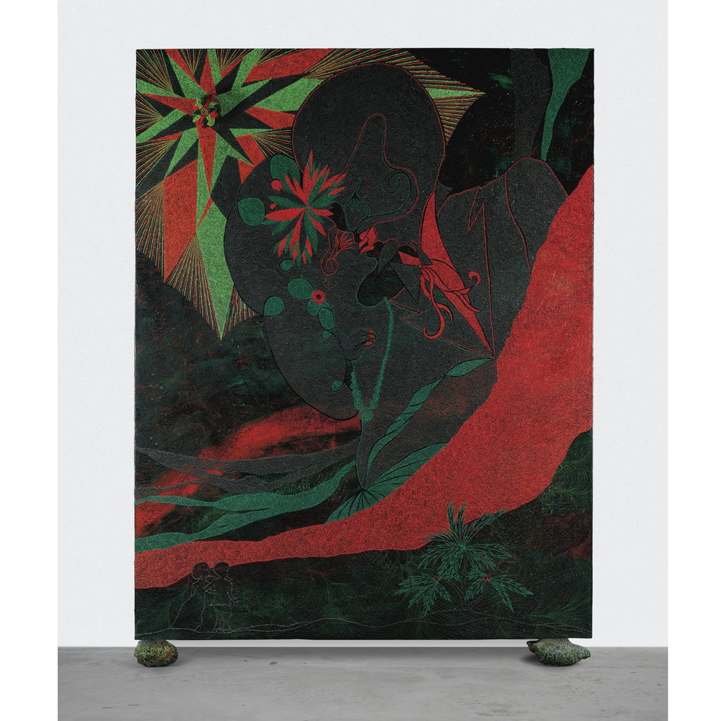 Afro Apparition (2002). Sold for $943,800 in 2009. Image courtesy of Sotheby's