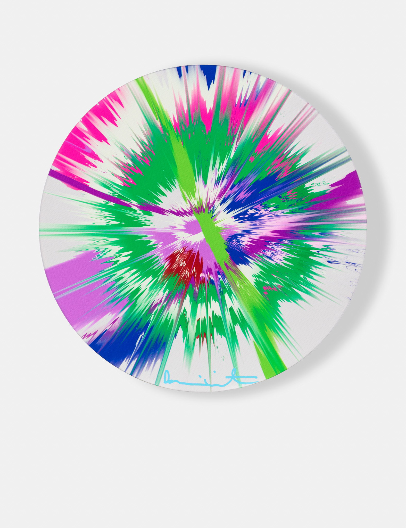 Beautiful, Heart-Shaking, Indescribable Delight Vapor Painting image #1 main image
