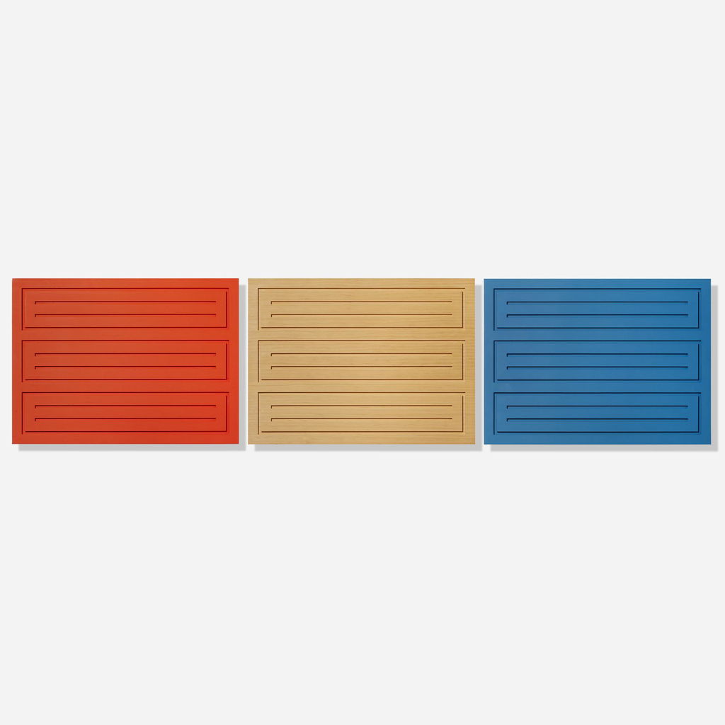 Untitled by Donald Judd sold for $107,900.
Image courtesy of Rago Arts & Auction Center