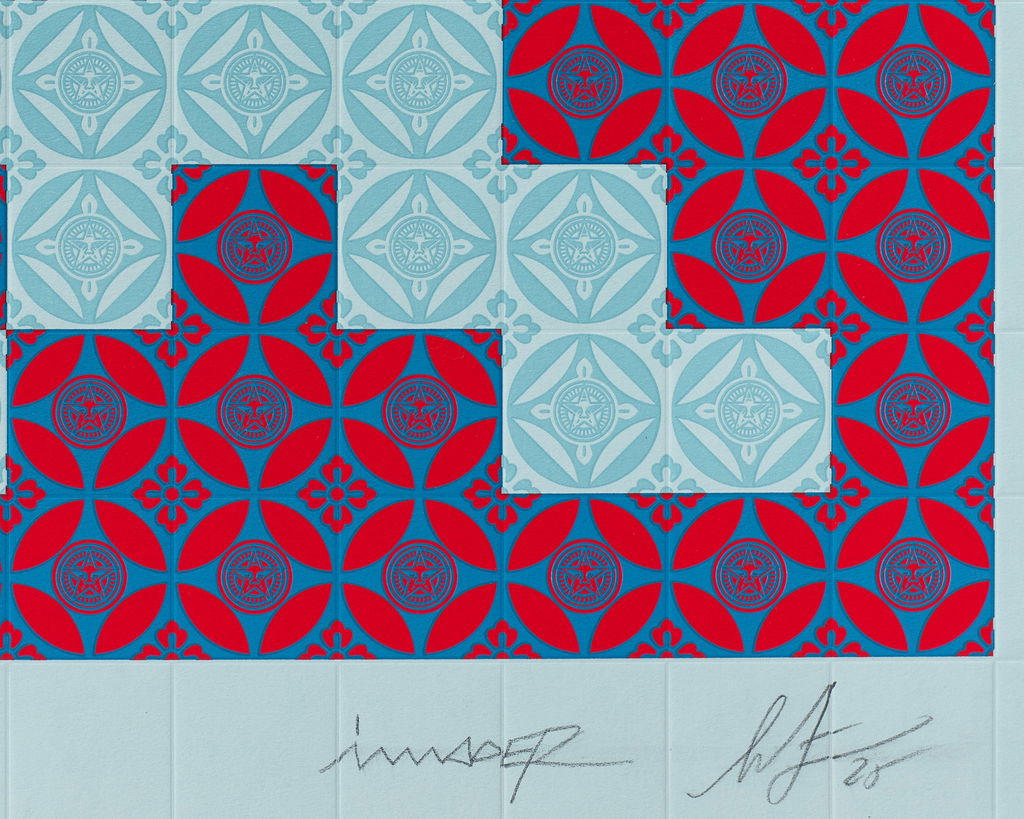 Positive Space/Negative Space (Blue/Red) image #4