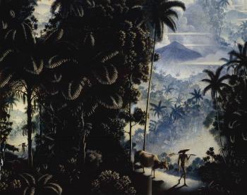 The Landscape and her Children / Die landschaft und Ihre kinder (1939). Sold for $625,400 in 1995. Image courtesy of Christie's