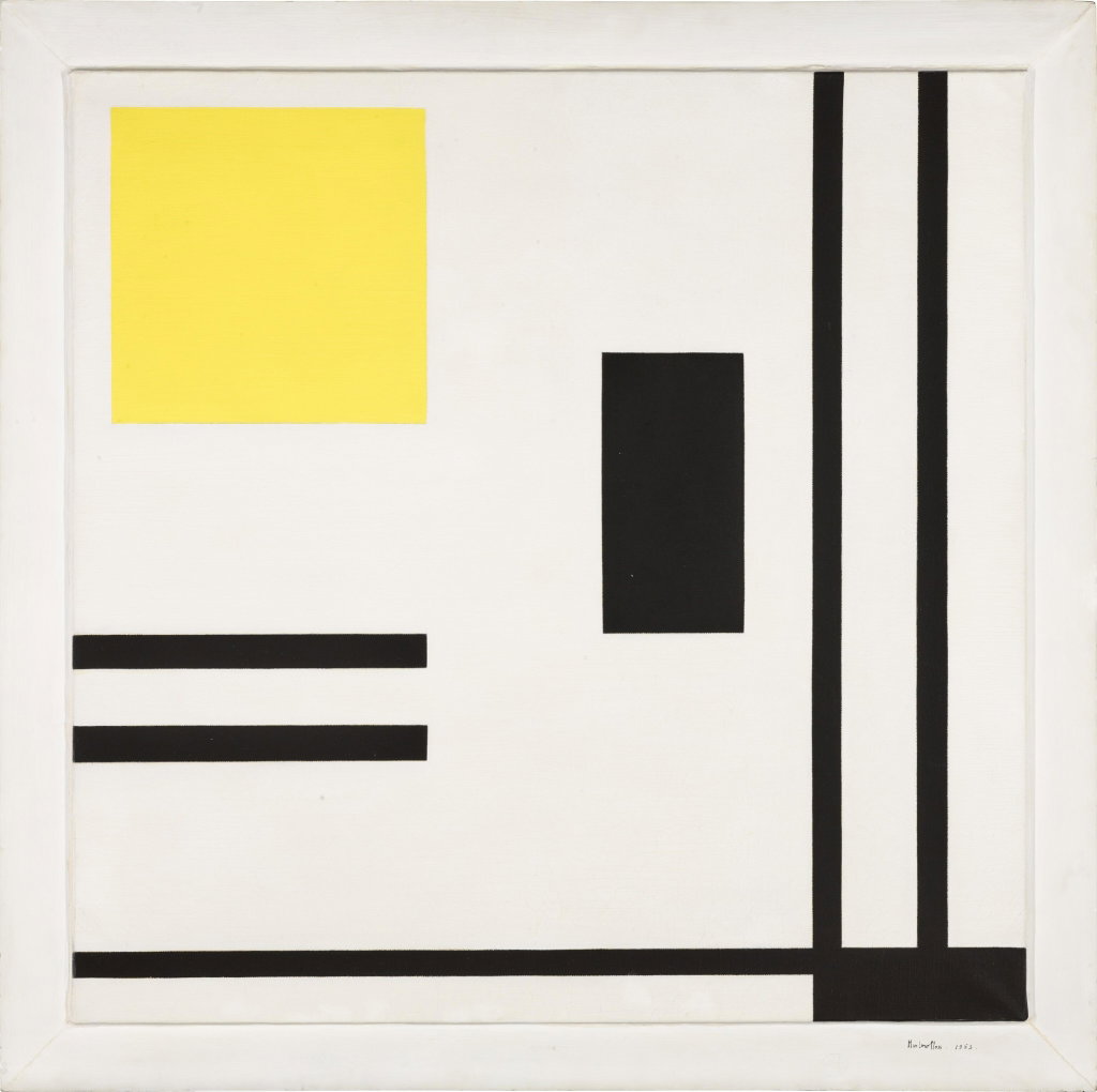 White, Yellow and Black. Image courtesy of Sotheby's