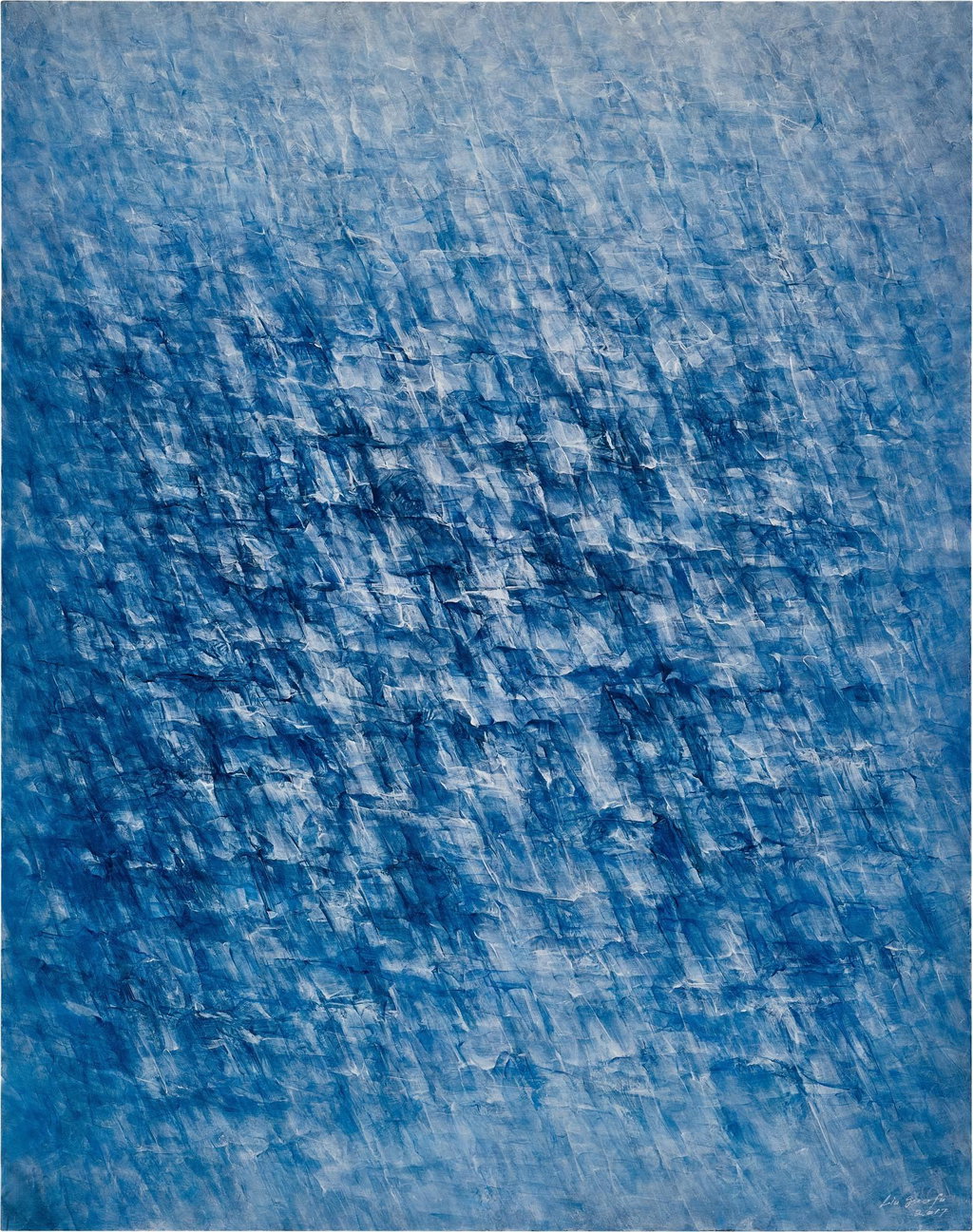 Cold Mountain No. 6 冷山（六） (2017). Sold for $192,700 in 2022. Image courtesy of Sotheby's