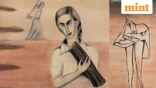 ‘The Geometry of Ash’: In her ongoing solo, artist Anju Dodiya paints disquieting worlds