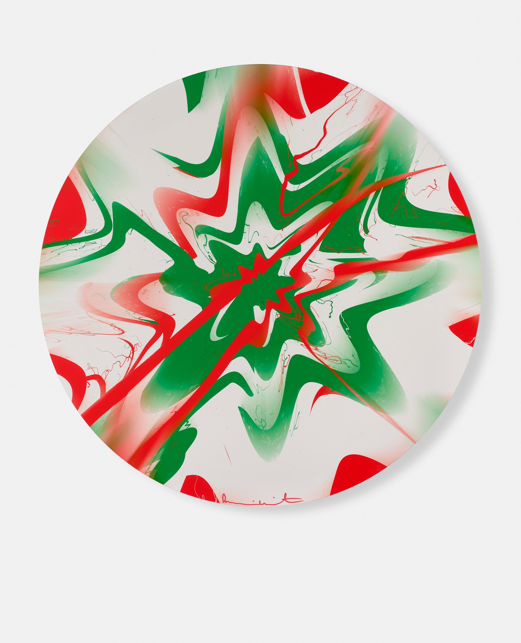 Beautiful, Fairly Quiet, Almost Frosty, Ever Cheerful, Foggy Aura Painting image #1 main image