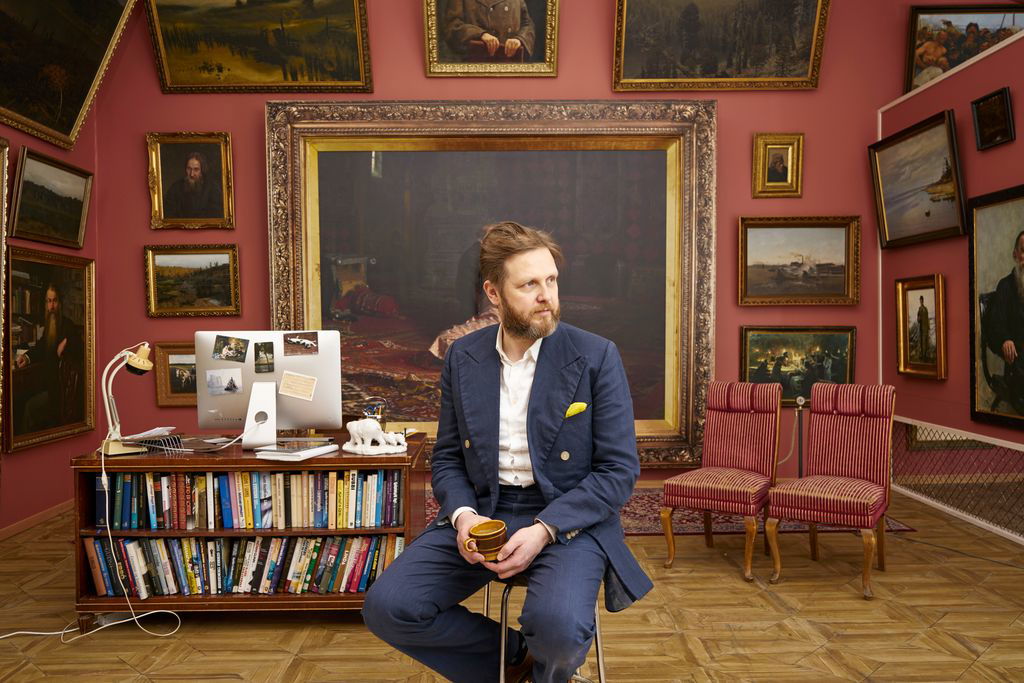 Portrait of Ragnar Kjartansson. Photo by Rafael Pinho