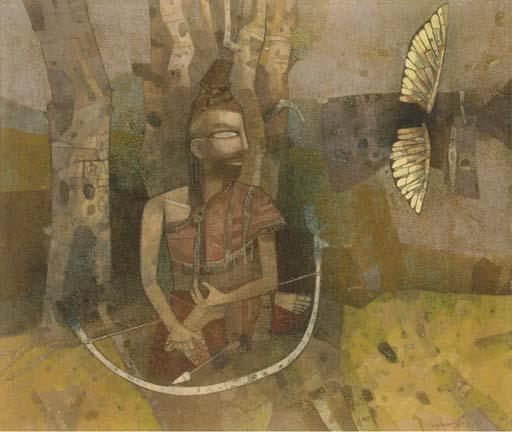 The Wings (1980). Sold for $204,000 in 2006. Image courtesy of Christie's