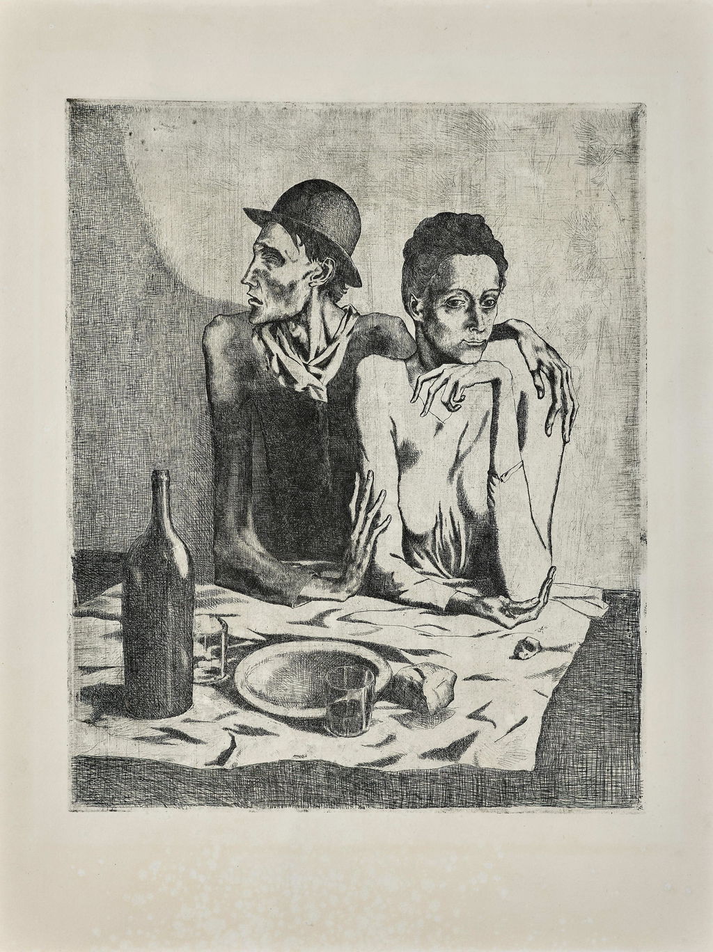 Le Repas Frugal by Pablo Picasso sold for $163,700.
Image courtesy of Artcurial