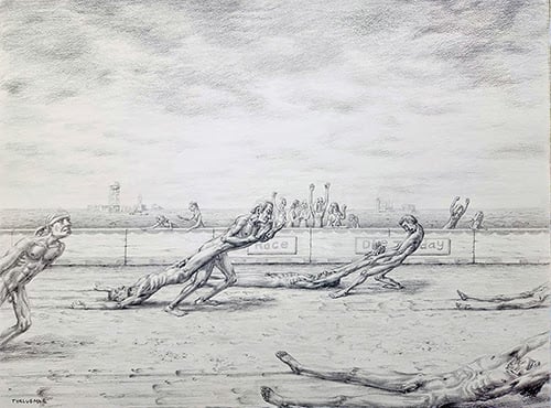 Tom Torluemke’s “Sorted Sheets” Highlights the Primacy of Drawing in Socio-Political Practice