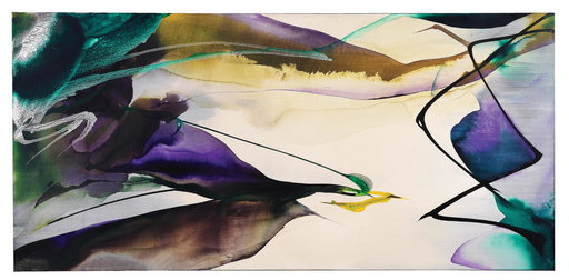 Paul Jenkins Work Heads to Auction