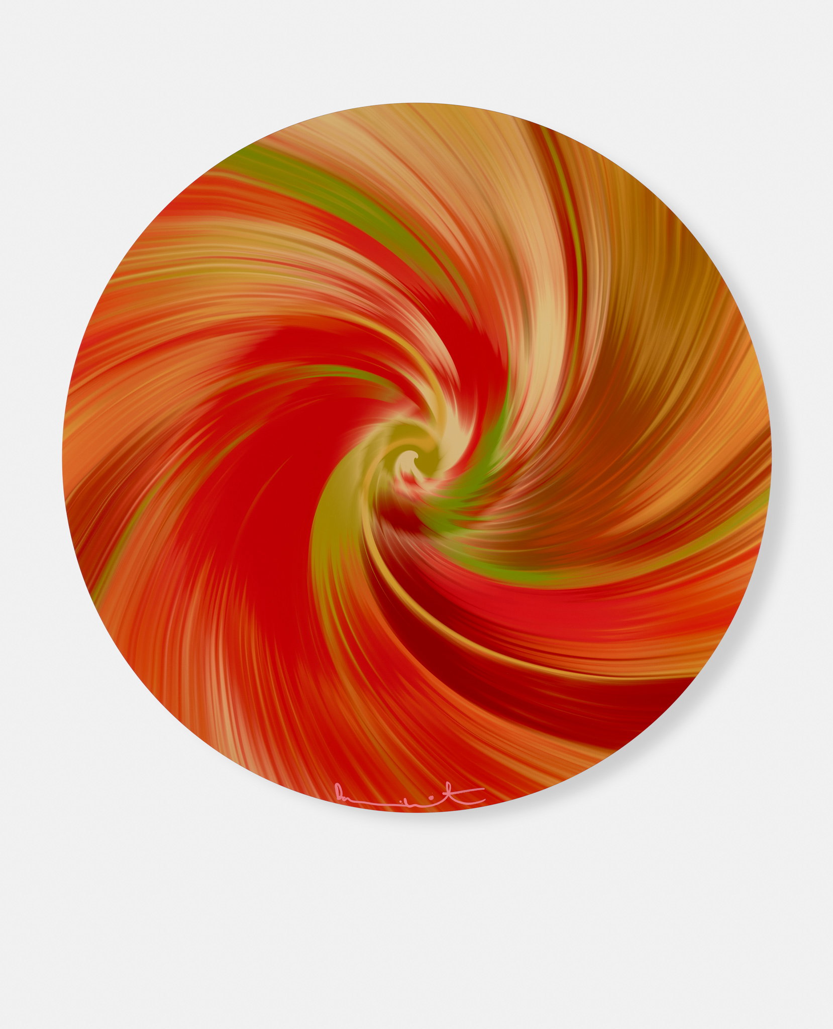 Beautiful, Evening-Devoured Cyclone Painting image #1 main image