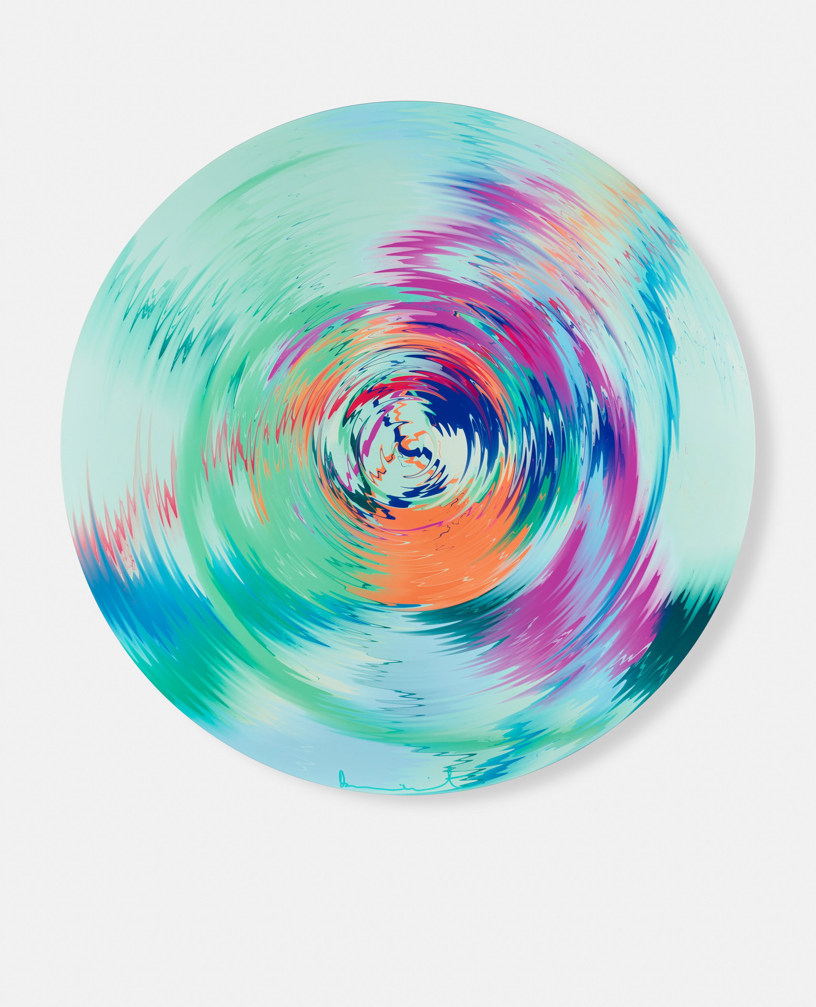 Beautiful, Rather Warm, Unappetizing, Yet Passionate, Most Impressionable, Stormy And Anxious Vortex Painting image #1 main image