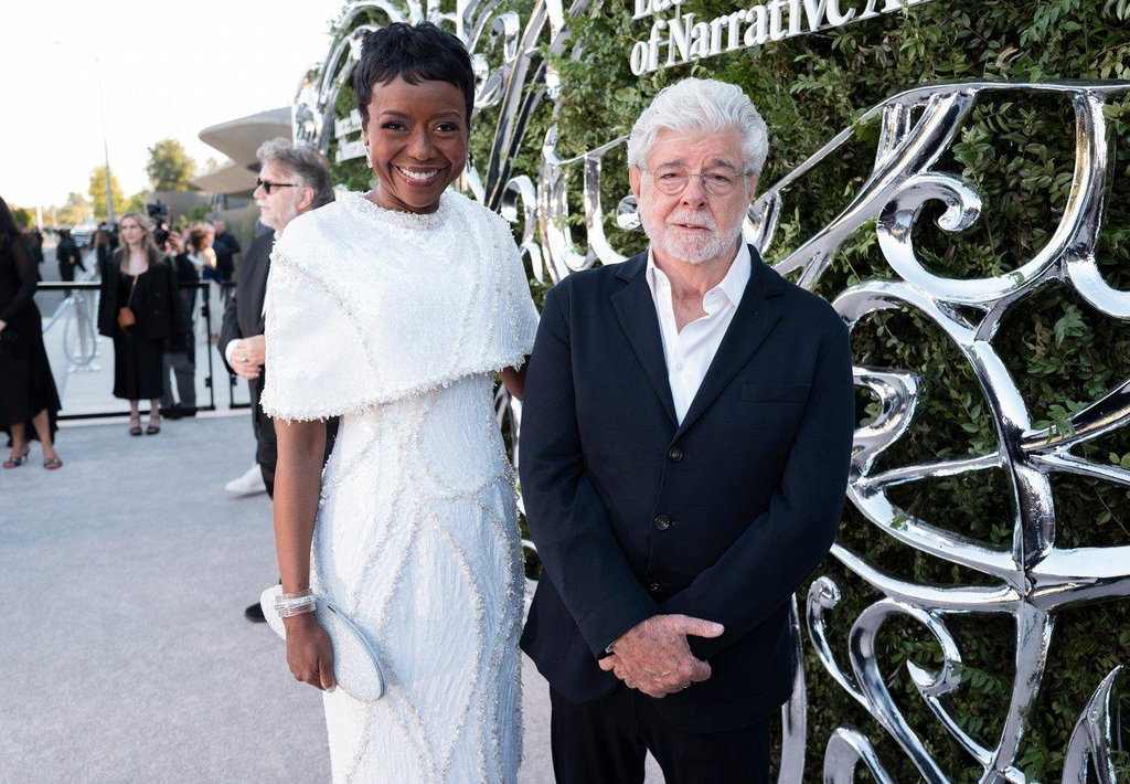 Co-Founders Mellody Hobson and George Lucas, photo by John Shearer/Getty Images.