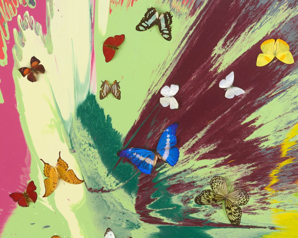 Beautiful Without Conditions or Limitations Painting (with Butterflies) 4