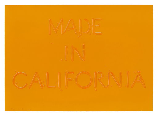 Ed Ruscha Work Heads to Auction