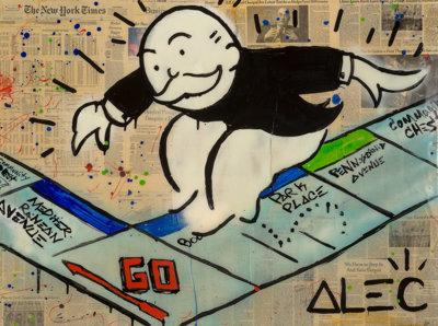 Mr. Monopoly, (Undated). Sold for $51,200 in 2020. Image courtesy of Heritage Auctions