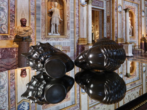 Wangechi Mutu's powerful sculptures take over the palatial interiors of Rome's Galleria Borghese