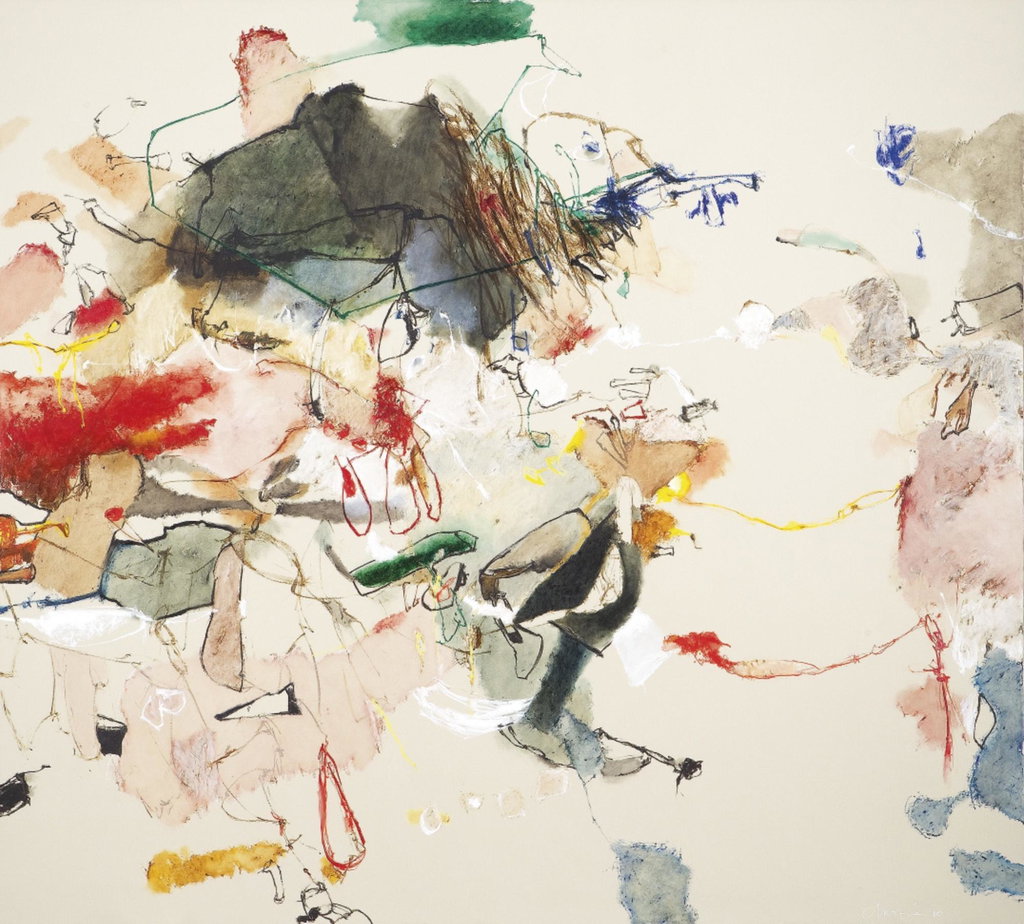 Left Layer And Right Layer (2010). Sold for $218,600 in 2011. Image courtesy of Sotheby's