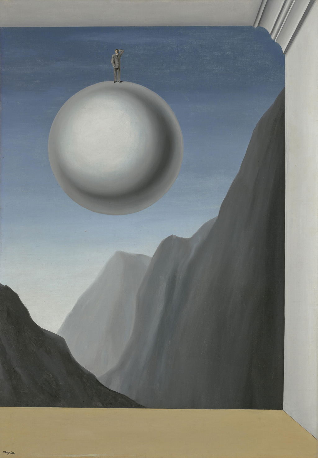 La reconnaissance infinie by Rene Magritte sold for $13.22m.
Image courtesy of Christie's