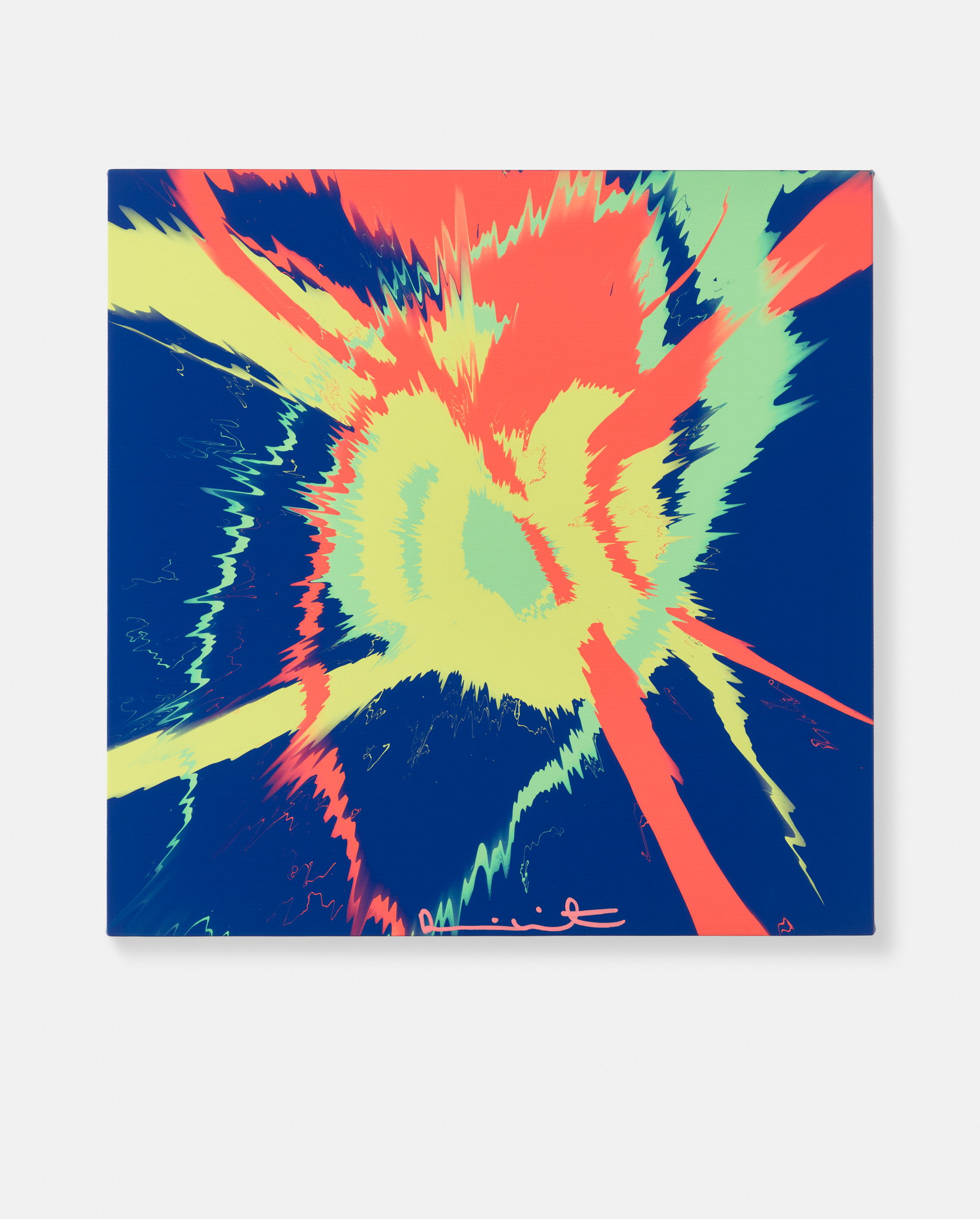 Beautiful, The Wildest, Absolutely Silent, Still Smiling, Clear And Starlit Gyration Painting image #1 main image