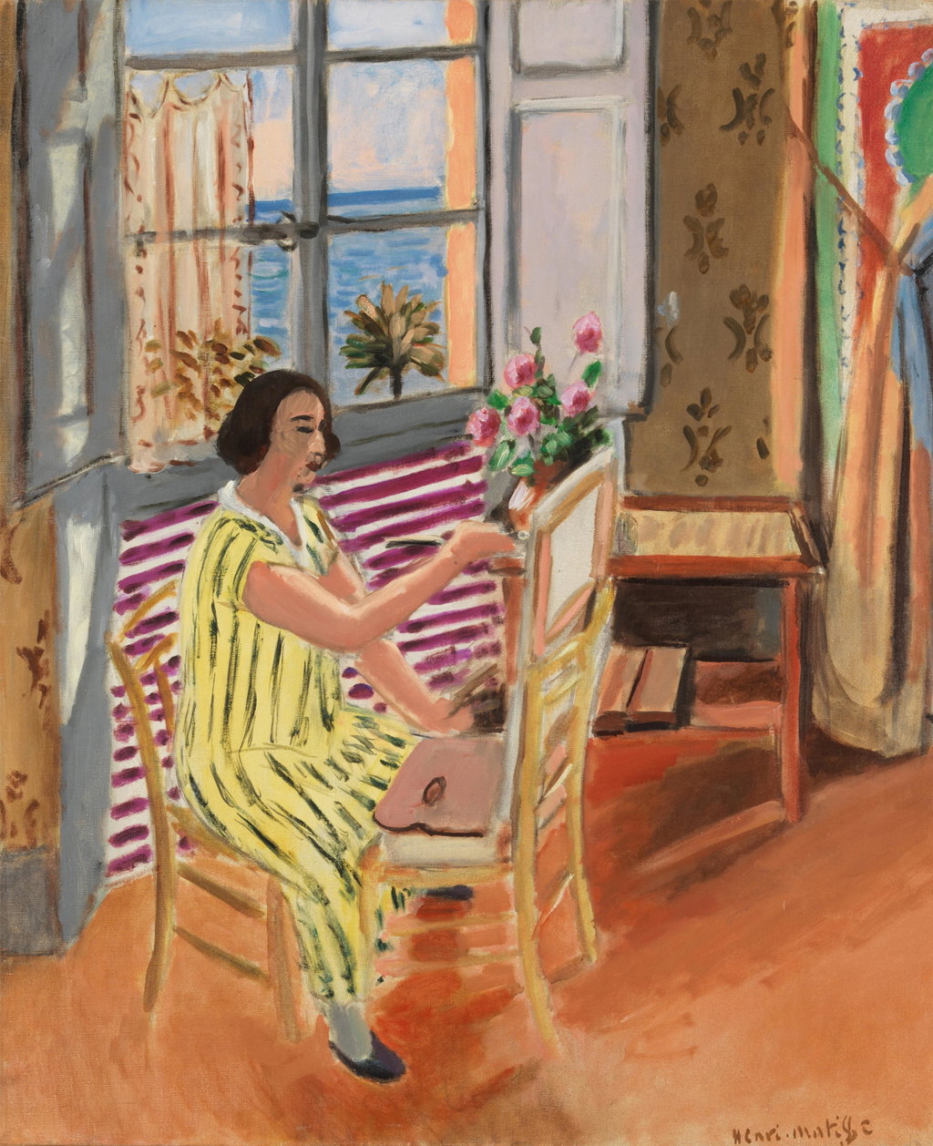 La Séance du matin by Henri Matisse estimated at $20m (low) to $30m (high). Image courtesy of Sotheby's