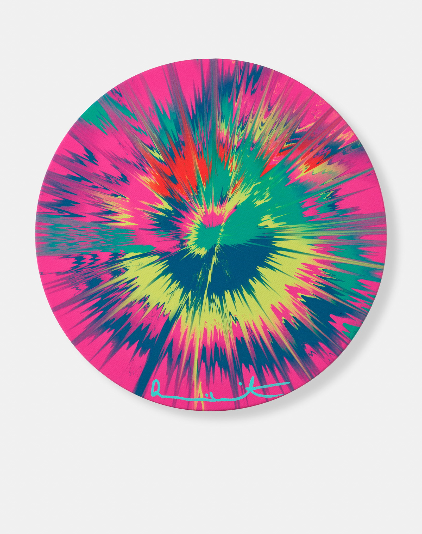 Beautiful, Rather Monotonously Orderly, Wholly Unaccountable, Yet Graceful, Utterly Unknown, Most Exhilarating Vapor Painting image #1 main image