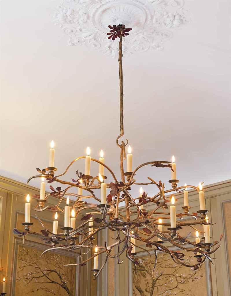 Lustre 'structure Végétale', Pièce Unique, 1996 (1996). Sold for $2.09m in 2016. Image courtesy of Christie's