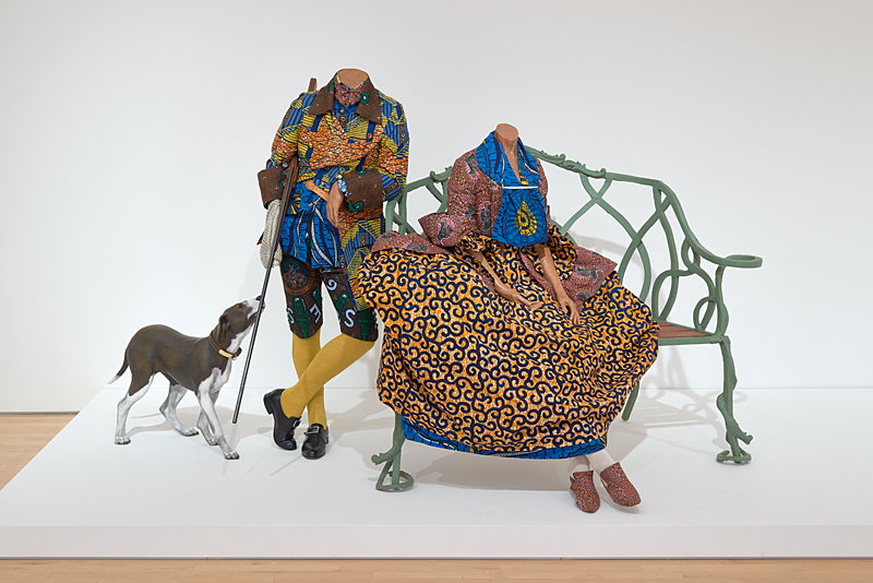 Shonibare and Gainsborough - together at last