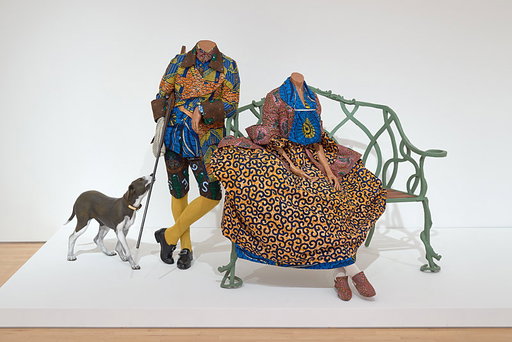 Shonibare and Gainsborough - together at last
