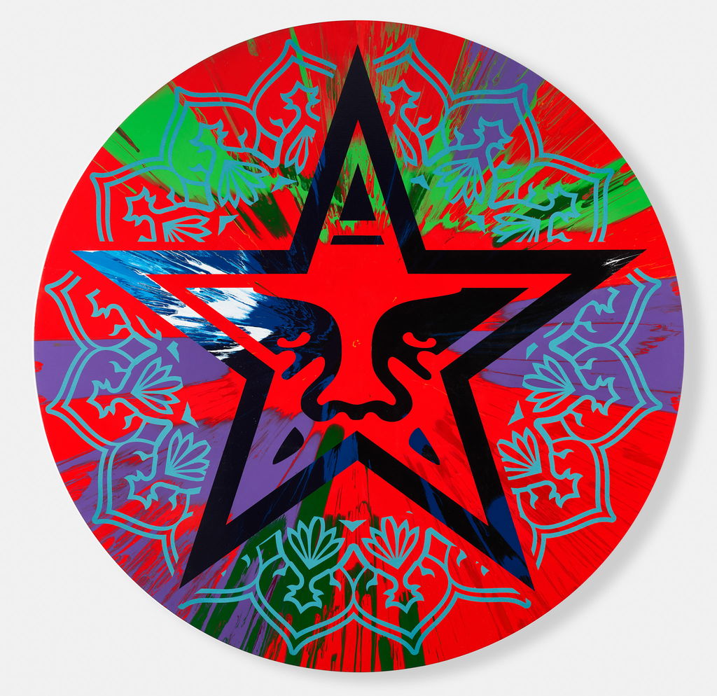 Beautiful Amazing Icon Star 1 Spin Mandala Painting 1 main image