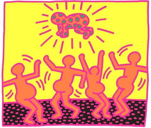 Keith Haring Work Heads to Auction