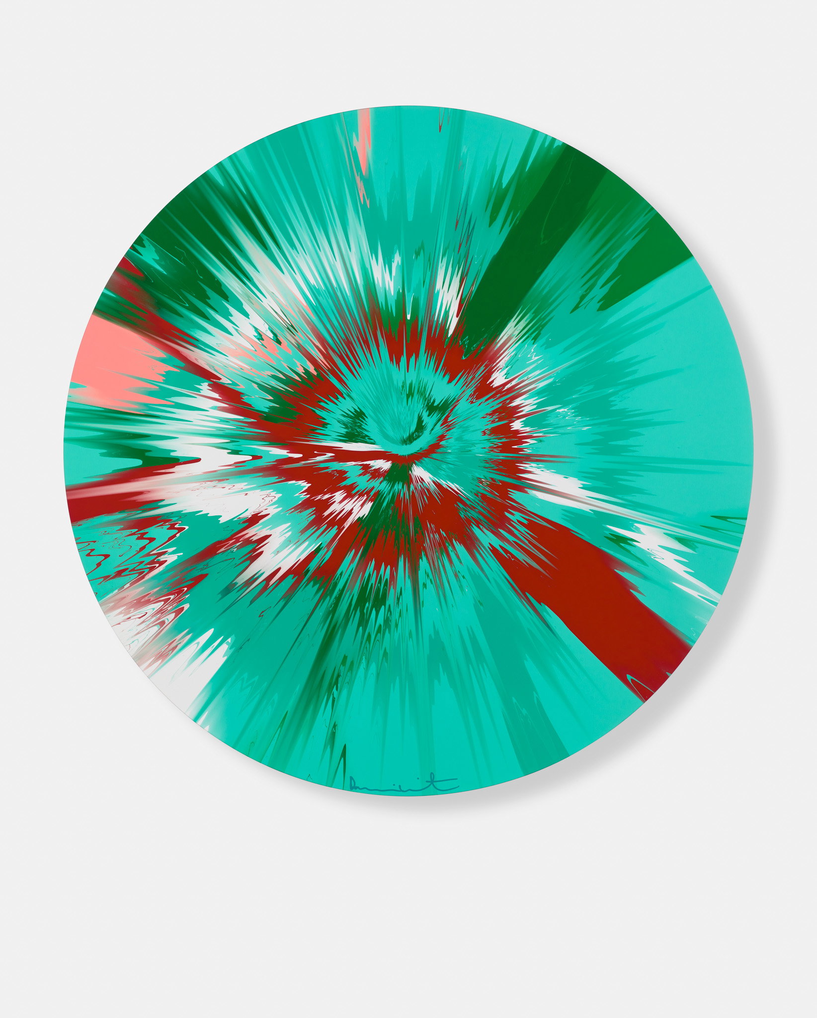 Beautiful, Deeply Meditative, Divinely Imprinted Vapor Painting image #1 main image