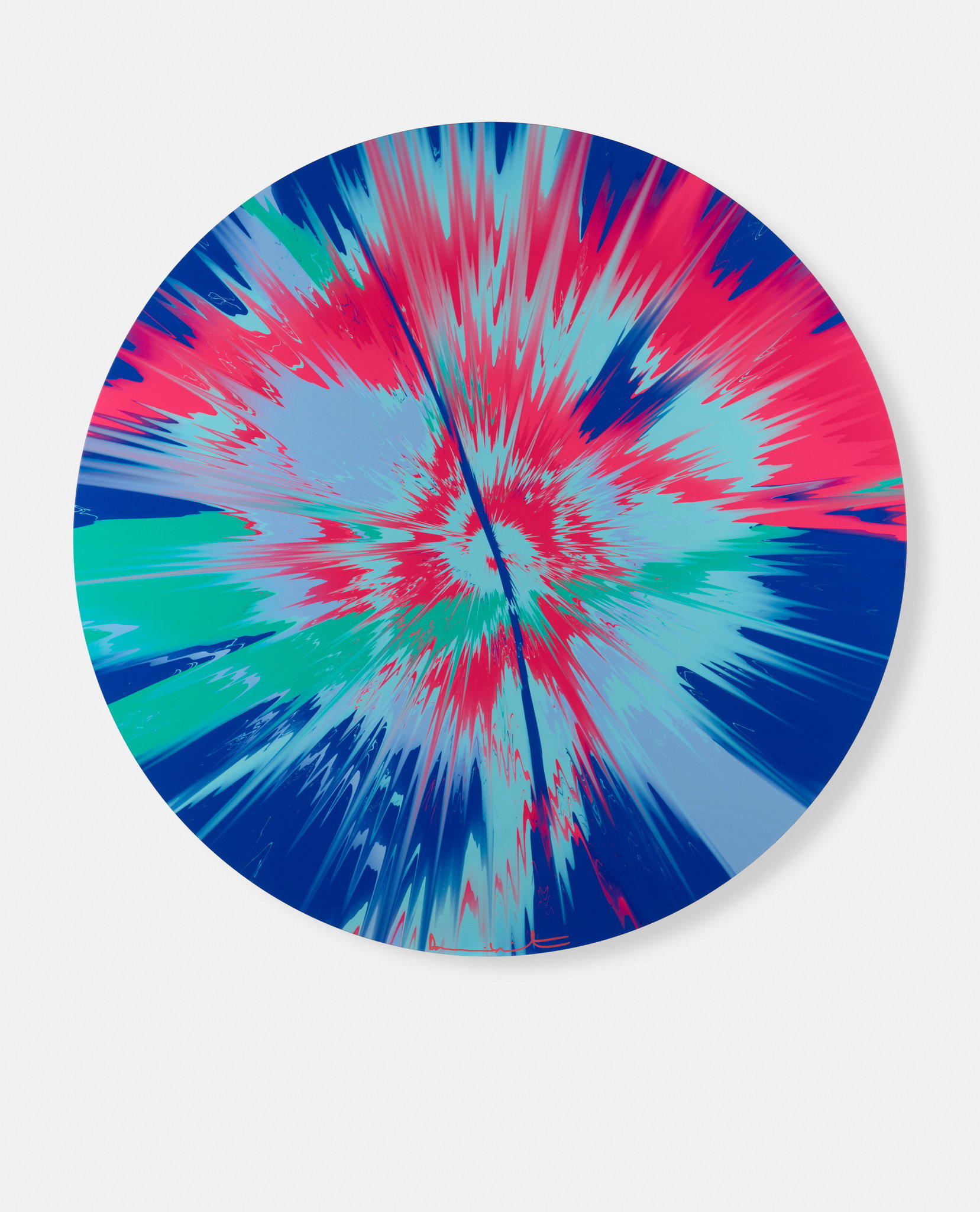 Beautiful, Bright Even, Overclouded, Serene And Balmy Vapor Painting image #1 main image