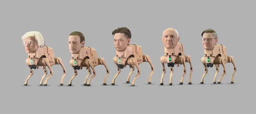 Elon Musk robot dog goes to San Francisco