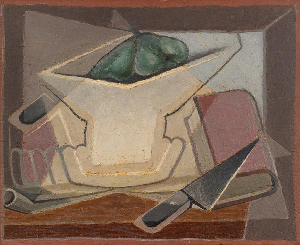 Compotier et livre. Image courtesy of Sotheby's