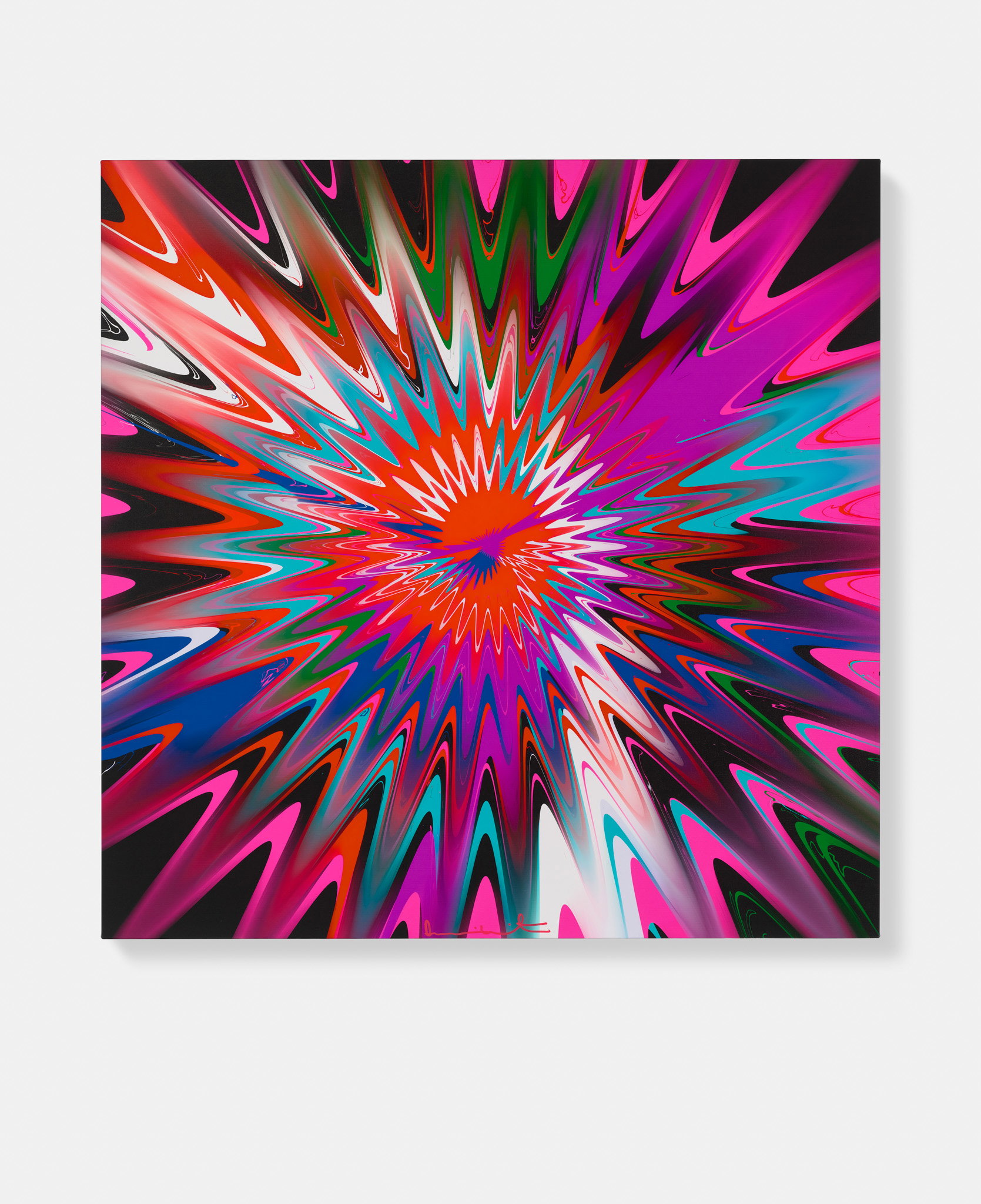 Beautiful, Particularly Full, Thunderous-Plunging, Smooth And Calm Implosion Painting image #1 main image