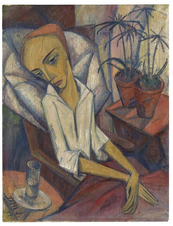Das kranke Mädchen. Image courtesy of Ketterer Kunst
