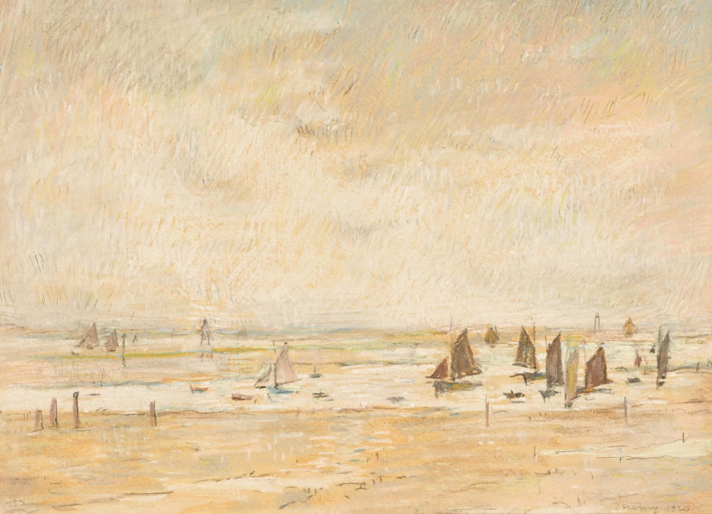 Yachts at Lytham II. Image courtesy of Sotheby's