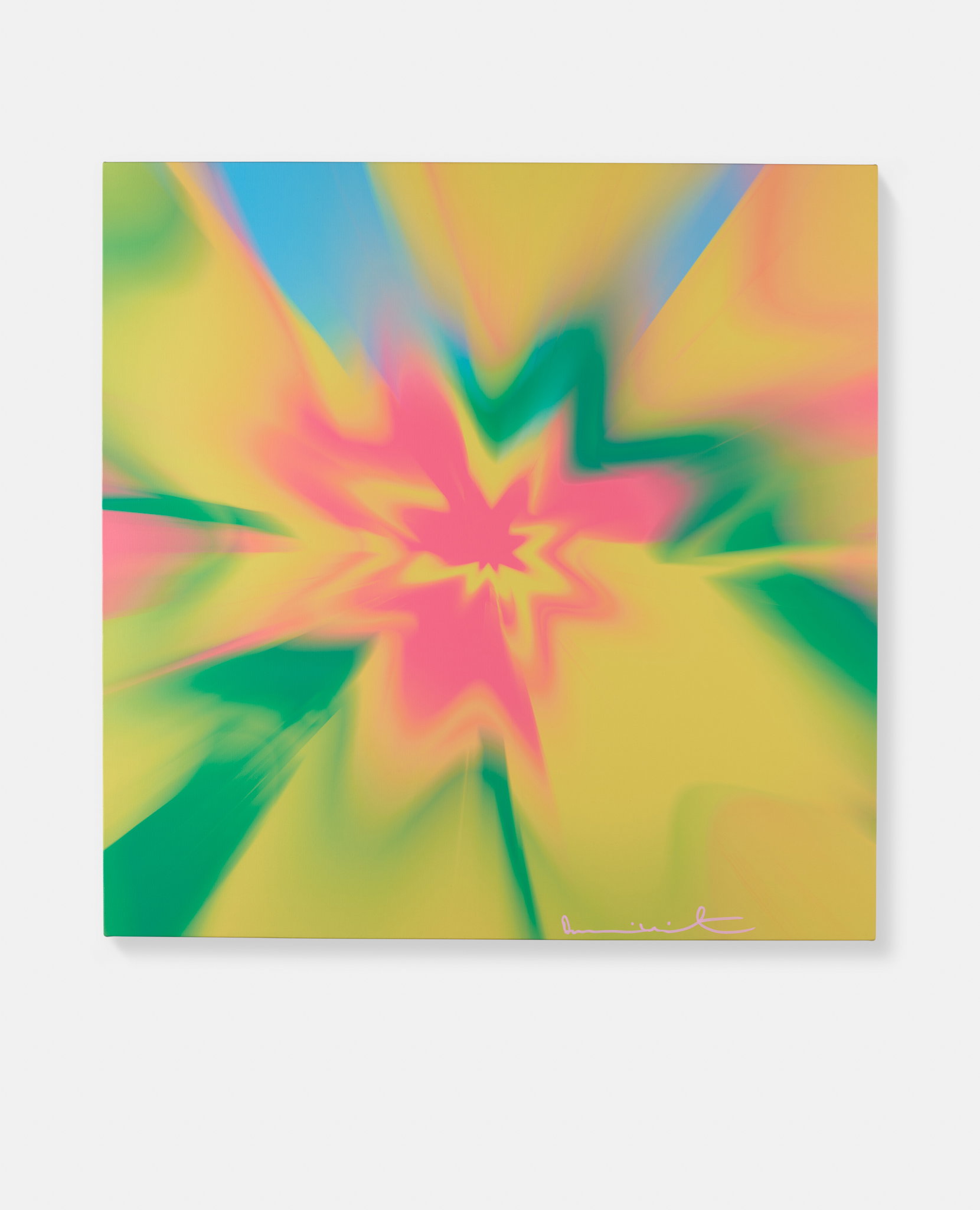 Beautiful, Exceptionally Active, Eminently Suitable, Comparatively Strong, Pure And Simple Aura Painting image #1 main image