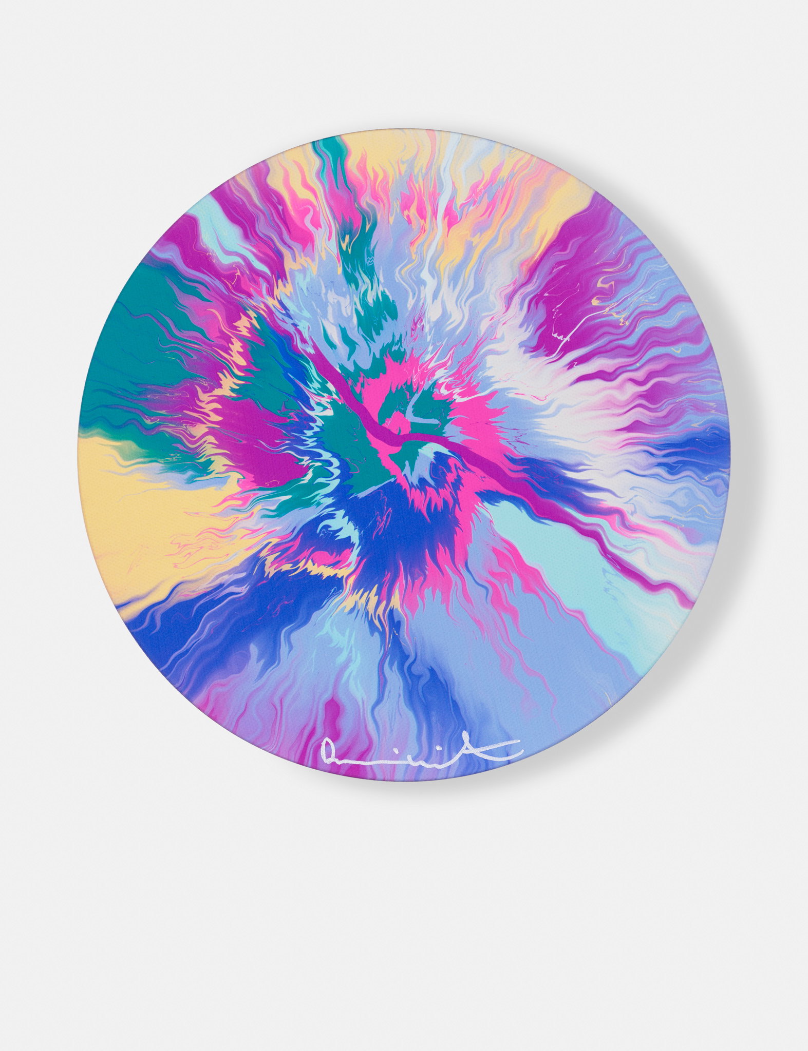 Beautiful, Stronger And Everlasting Bursting River Painting image #1 main image