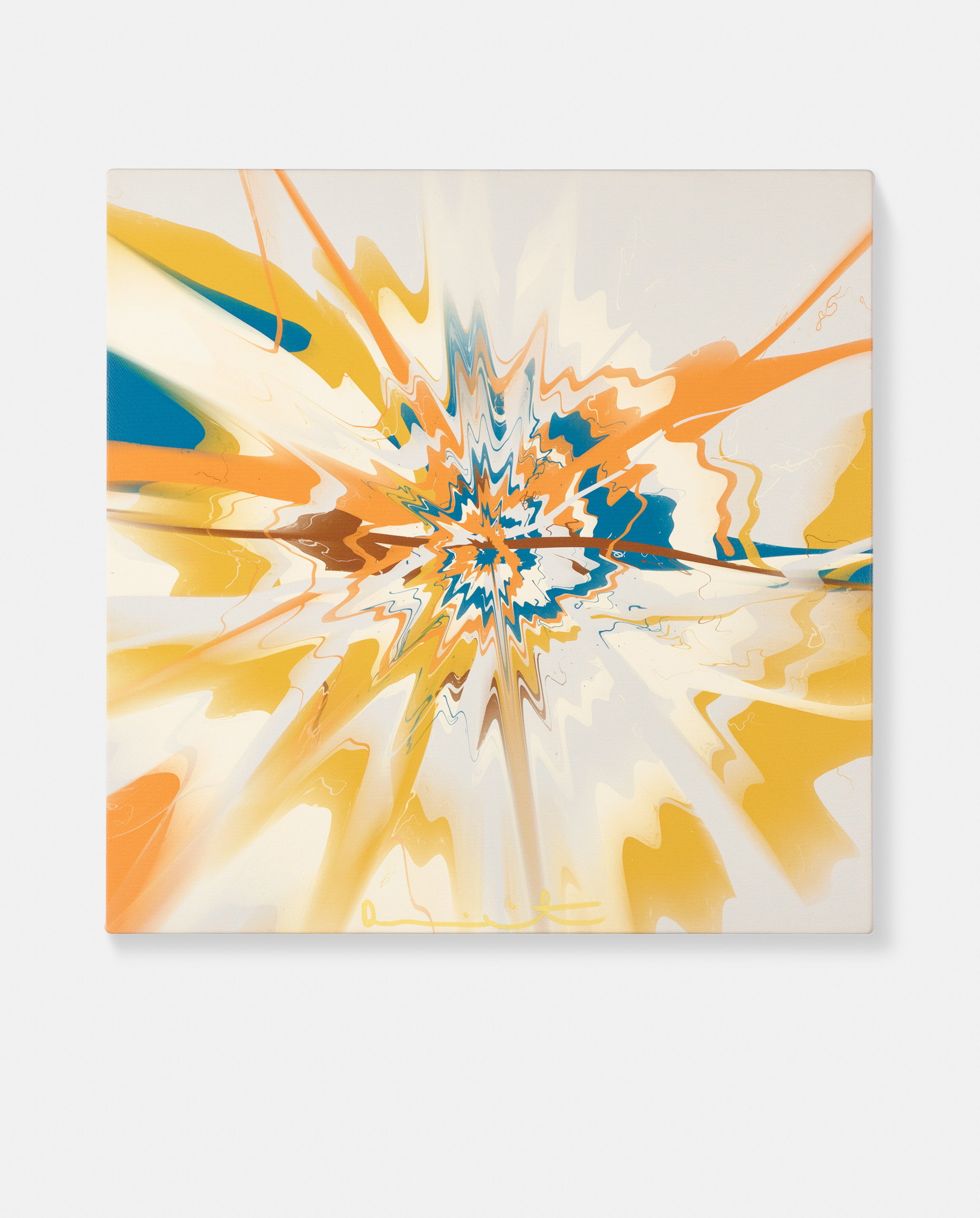 Beautiful, Triumphing, Tardiness And Half Nimbus Painting image #1 main image