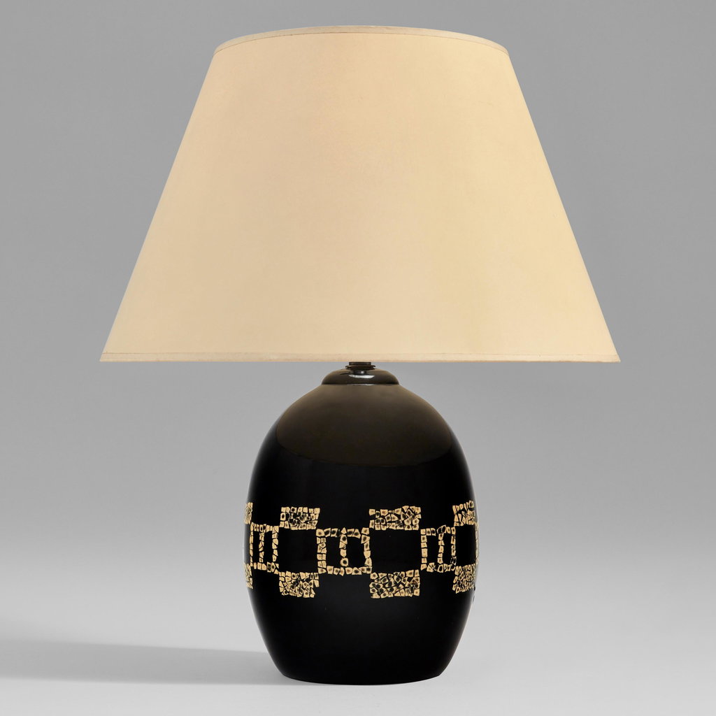 Table Lamp by Alexandre Noll sold for $204,800 (2825% above estimate). Image courtesy of Sotheby's