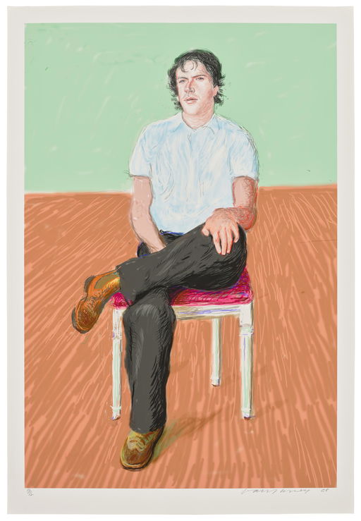 David Hockney Work Heads to Auction