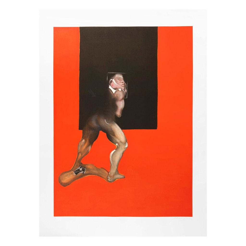 Study from Human Body by Francis Bacon sold for $20,900. Image courtesy of Bonhams Cornette de Saint Cyr