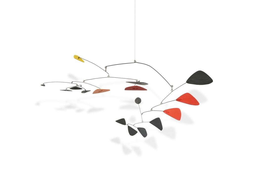 .125 by Alexander Calder sold for $5.05m.
Image courtesy of Sotheby's