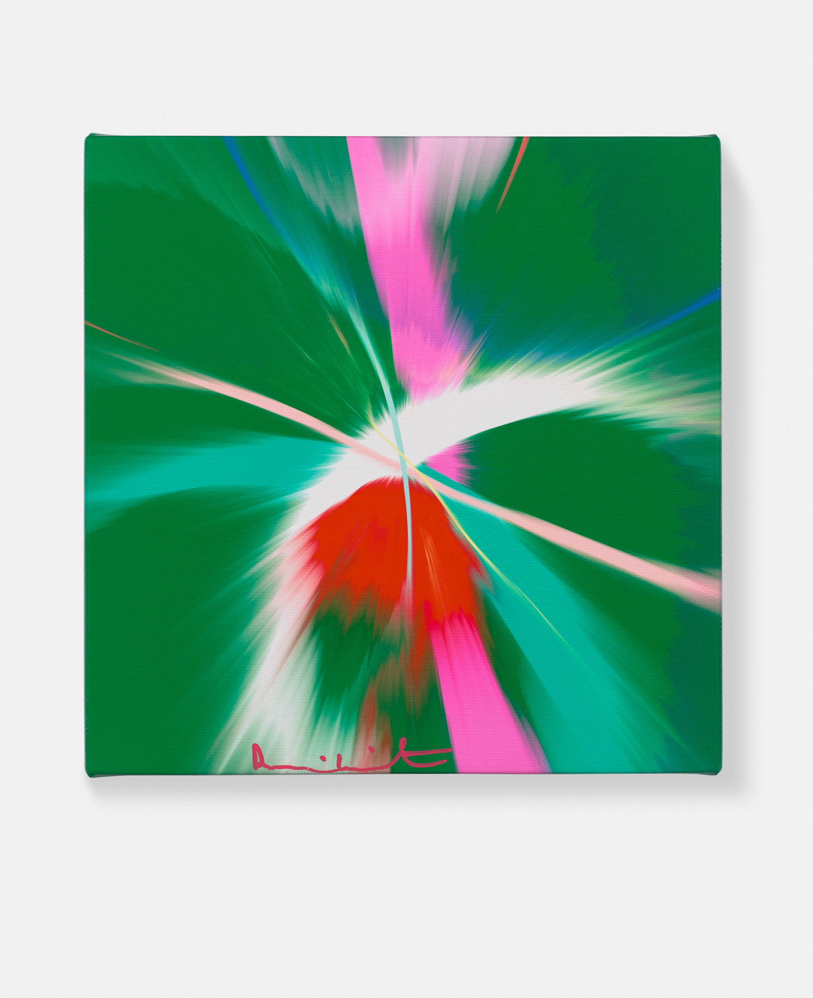 Beautiful, Perfectly Human, Less Laconic, Truly Romantic, Soft-Hearted And Brave Gyration Painting image #1 main image